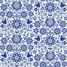Blue Glass Ornate Rice Decoupage Paper